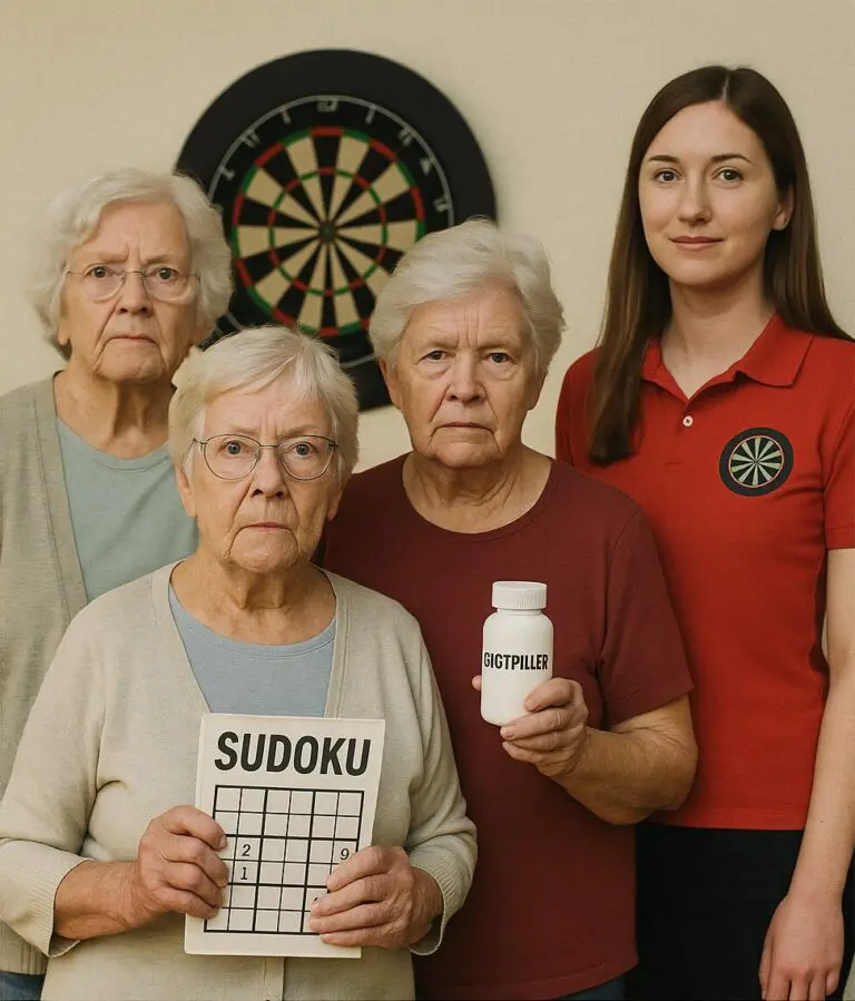 Dansk dart præsenterer damelandsholdet: Nu med Sudoku og gigtpiller som fast udstyr