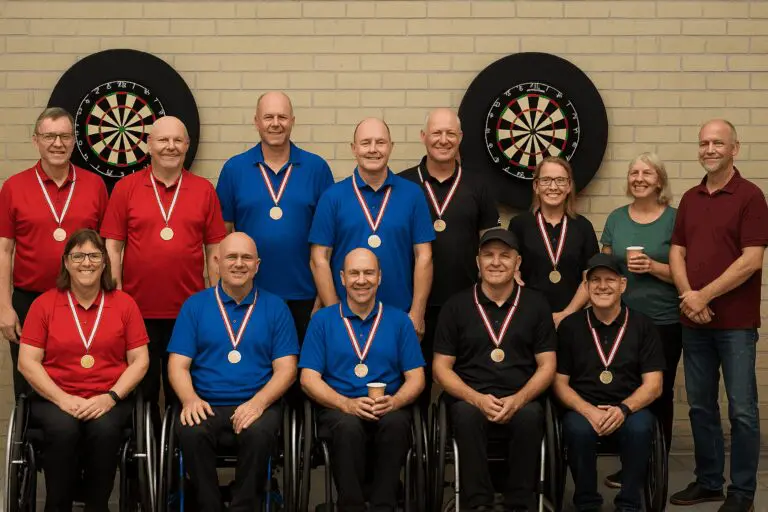 Paradart: 5 hold, 3 medaljer – alle andre fik æren af at deltage