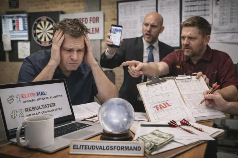 Dansk Dart Union søger Eliteudvalgsformand: Lønnen er nul, ansvaret er alt